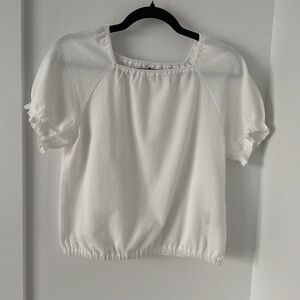 NWOT Uniqlo ivory top size S